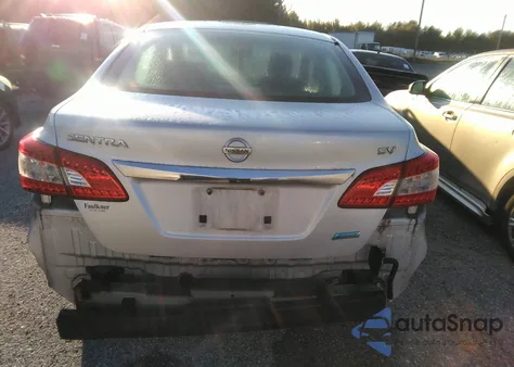 2013 Nissan Sentra Sv из США, поврежденный, VIN 3N1AB7AP9DL651691